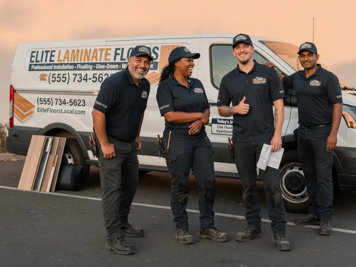 Laminate flooring installation company in Mount Union, IA